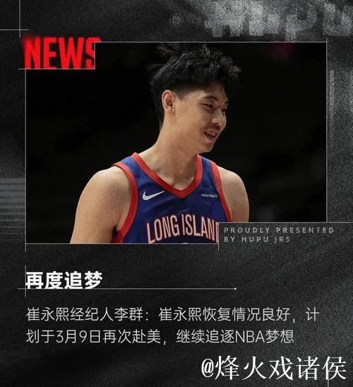 崔永熙落选后表态:会尽全力继续冲击NBA 崔永熙落选后表态:会尽全力继续冲击NBA